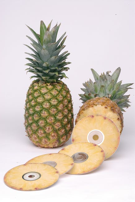 The king of f fruits: Eat some pineapple