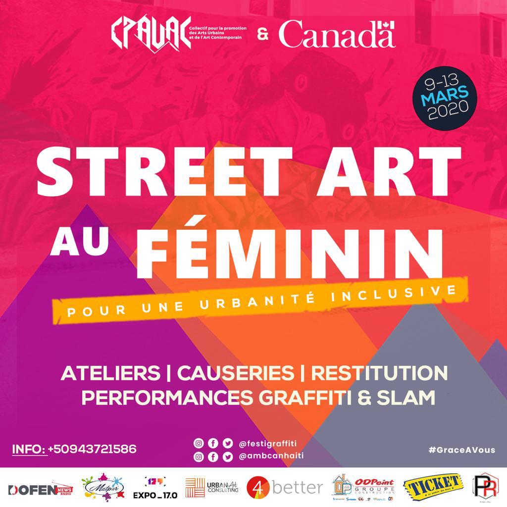 Street Art Au Féminin: Une Initiative Pour Propulser Les Femmes Artistes En Haiti